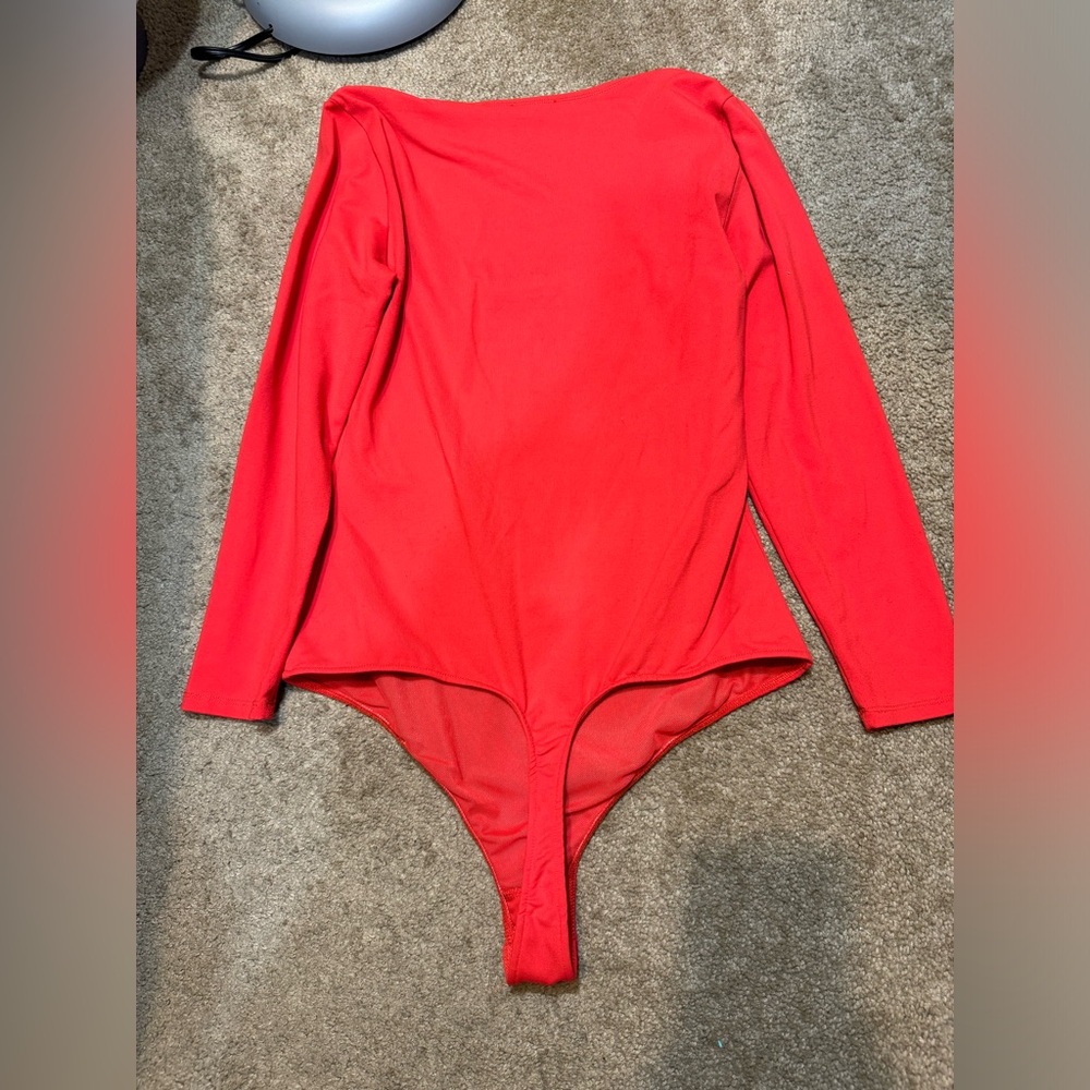 Red bodysuit - Picture 2 of 2